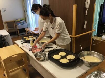 お好み焼きレク(^o^)／