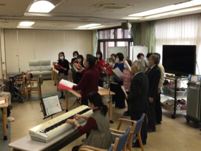 ⛪習志野教会慰問　デイサービス⛪
