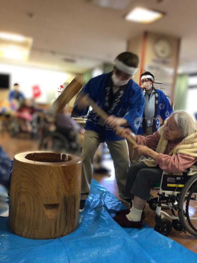 🐇もちつき大会　2階フロア🐇