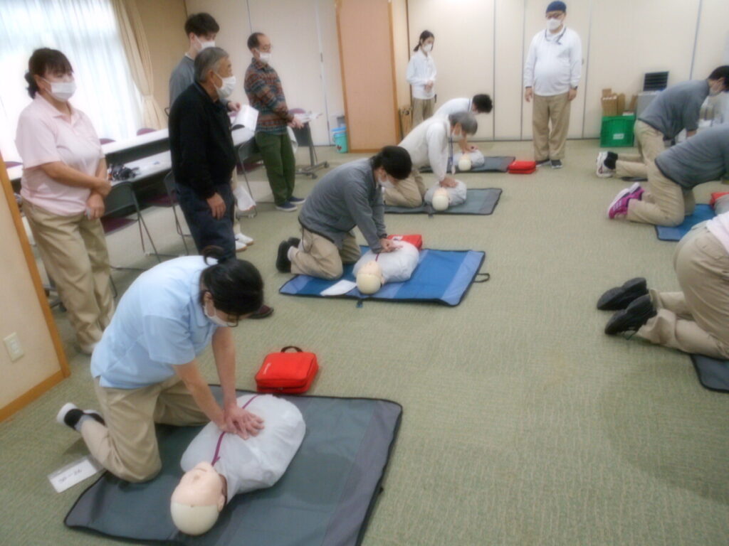 日赤救急法研修実施しました🏥