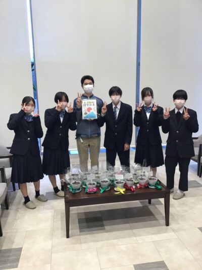 🌷アイスチューリップ　和名ヶ谷中学校より🎁