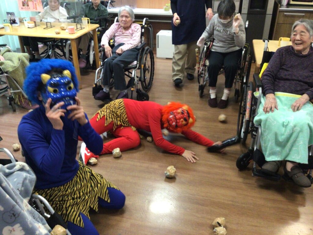 👹豆まき大会　３階フロア👹