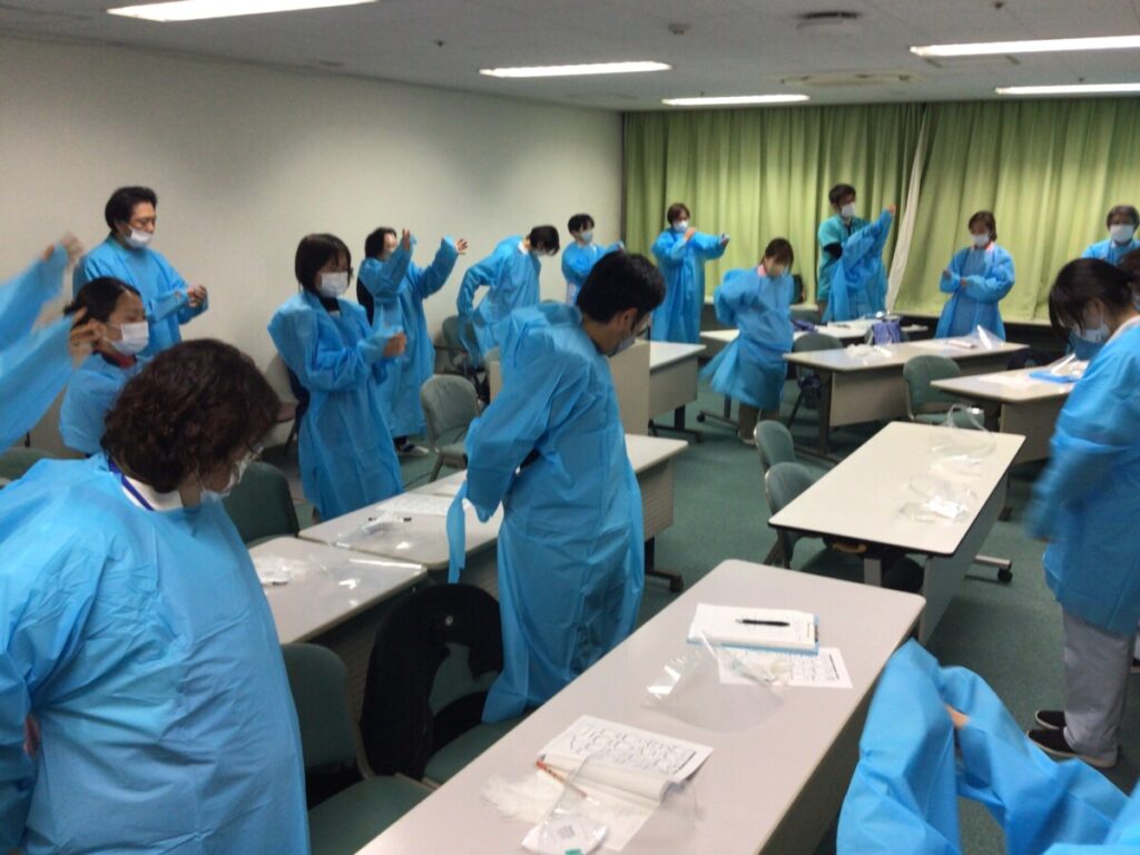 ✎内部研修　感染症について✎