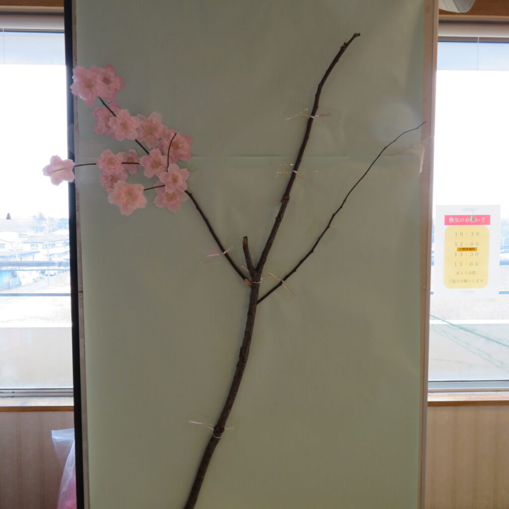 🌸室内お花見パーティーに向けて🌸