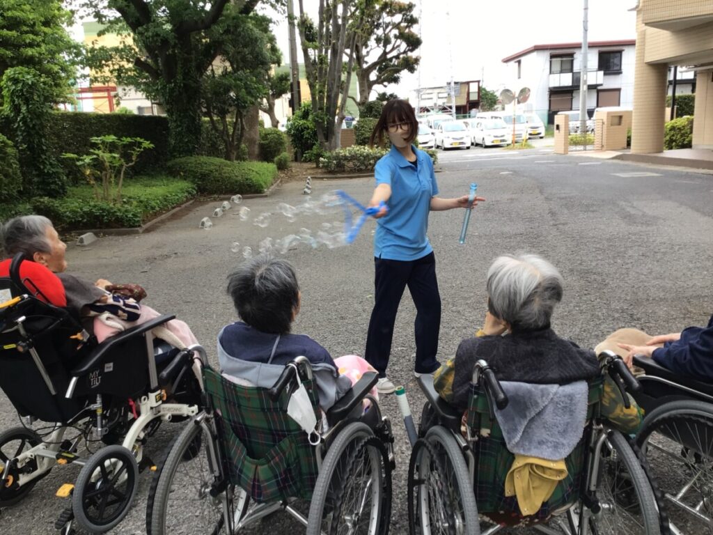 しゃぼん玉どこまで飛んだかな～🎈