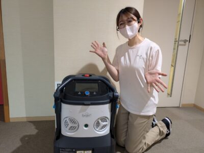 🤖お掃除ロボット登場🤖