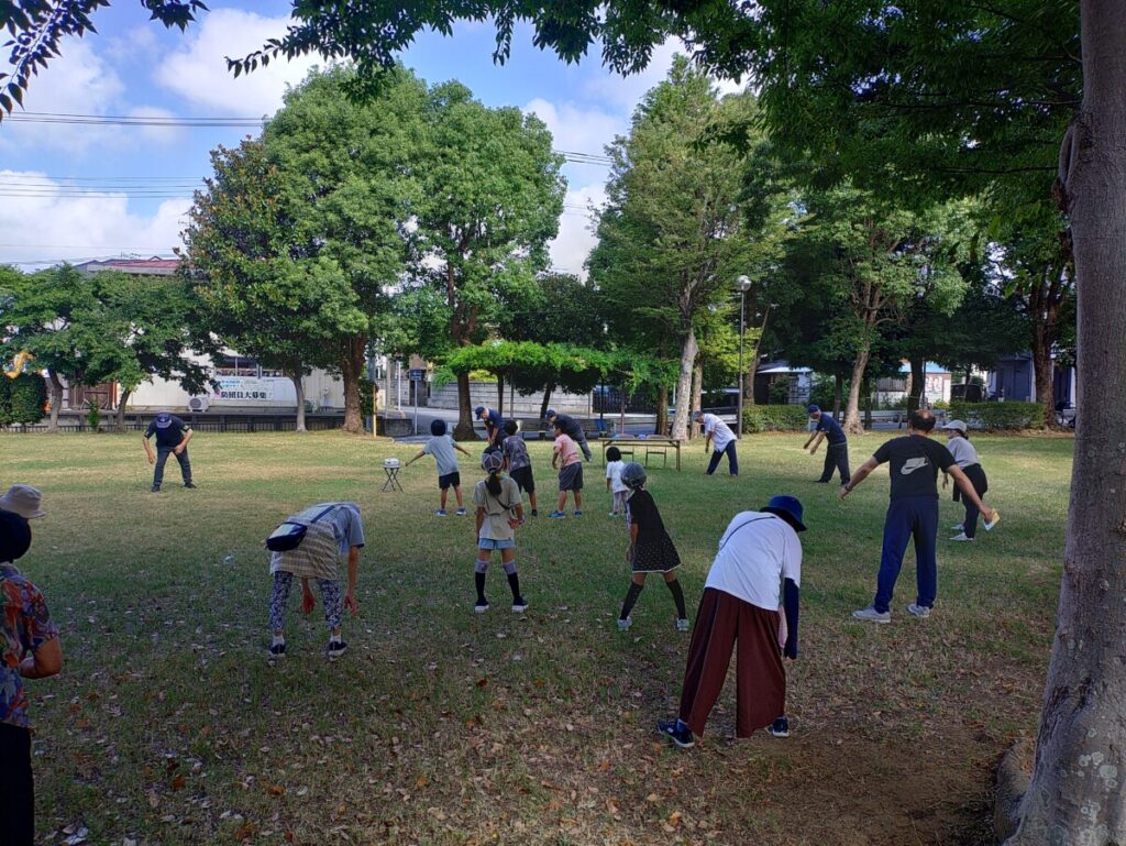 ラジオ体操に参加しました😊