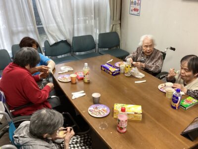 🥳おやつパーティー🥳